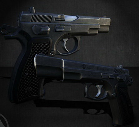 Модель оружия для css CZ75 New замена Glock - Скачать