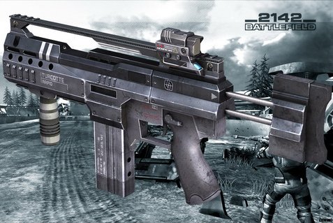 MP5 Battlefield 2142 для css - Скачать