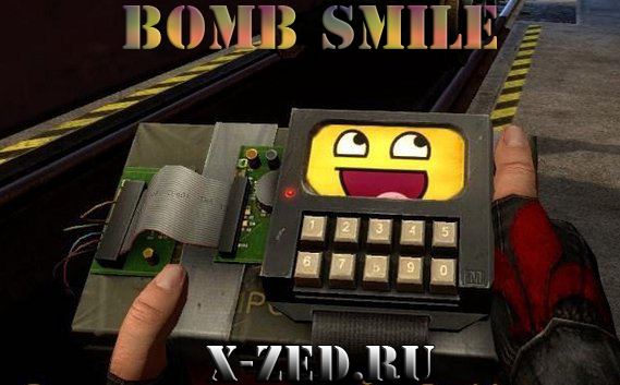 Модель бомбы С4 BOMB SMILE для css - Скачать