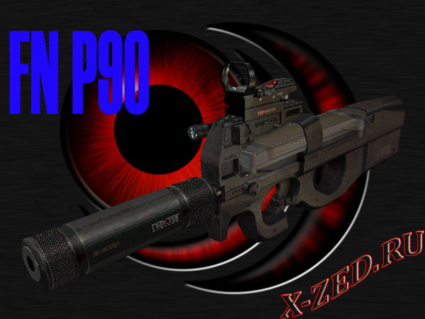 Модель оружия FN P90 для css - Скачать