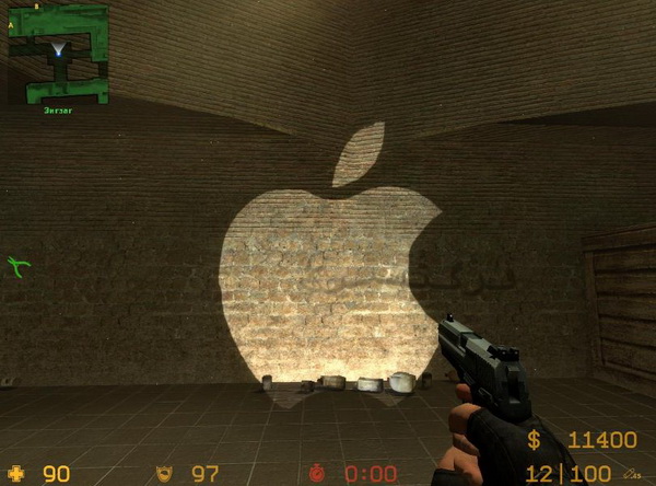 Фонарик Apple для Counter Strike Source - Скачать