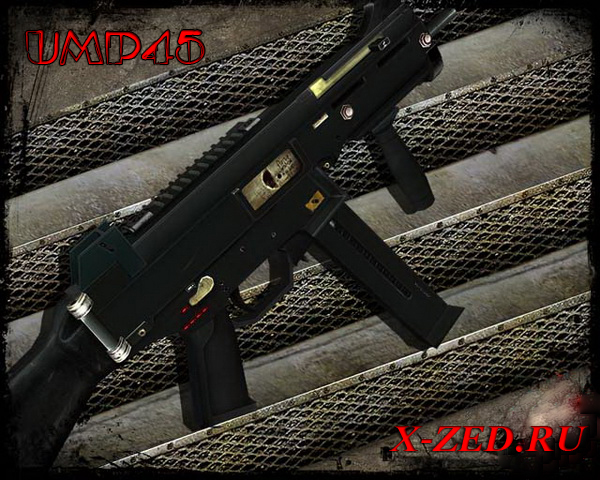 Оружие UMP45 Real models для css - Скачать