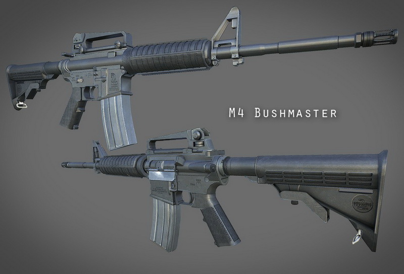 FAMAS Bushmaster M4A1 animations для css - Скачать