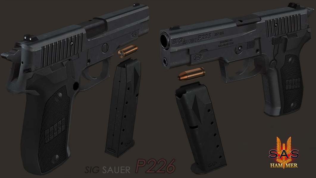 Sig sauer p226 пистолет для css - Скачать