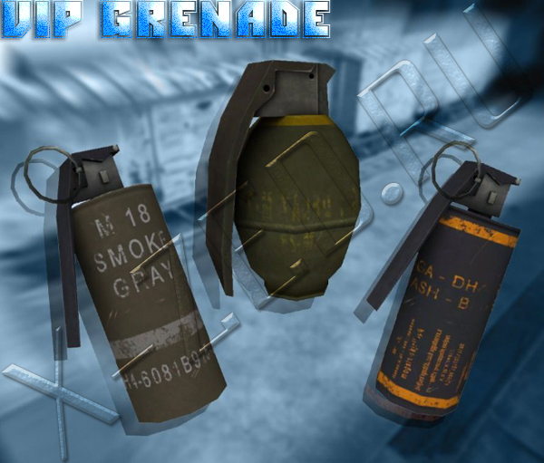 Vip grenades/Плагин для вип и игроков сервера css - Скачать