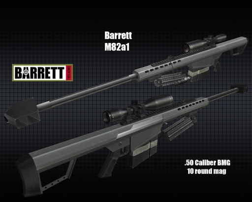 Модель AWP - Barrett M82A1 для CSS - Скачать